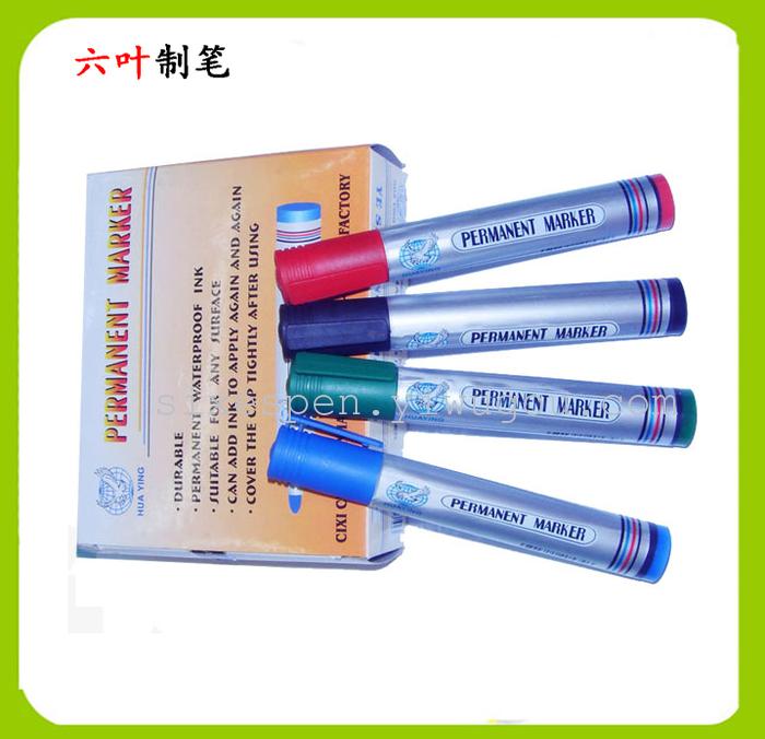 permanent marker pen 12pcs per box, oil pen permanent marker pen 12pcs per box, oil pen