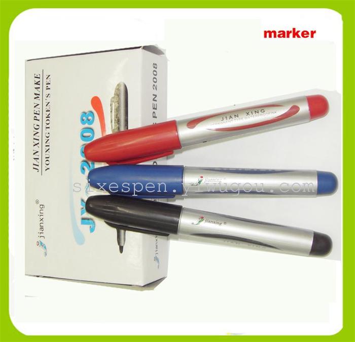 permanent marker pen 12pcs per box, oil pen permanent marker pen 12pcs per box, oil pen