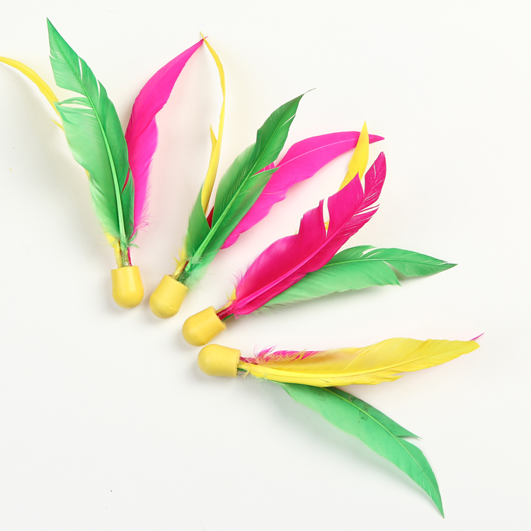 2014 new stylish colored shuttlecock manufacturers selling shuttlecock