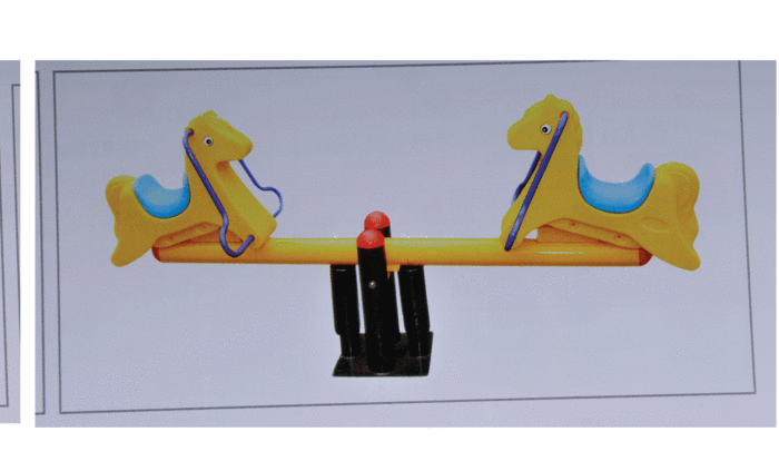 Seesaw kindergarten Park children's play facilities YT-9418 seesaw