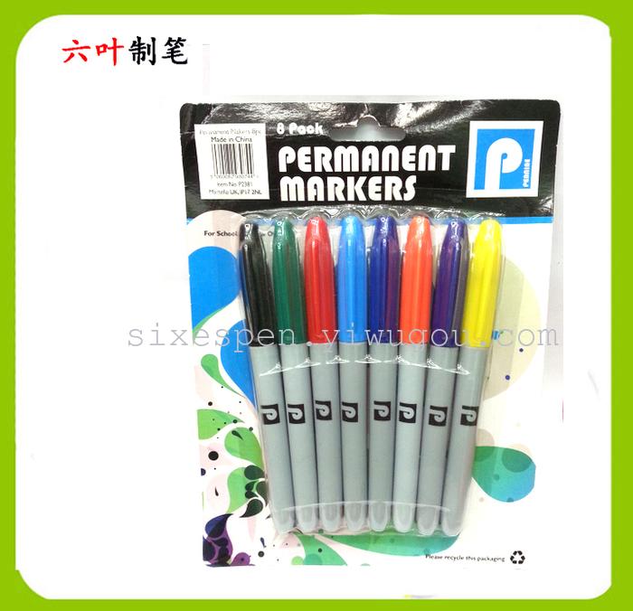 4pk permanent marker pen set 