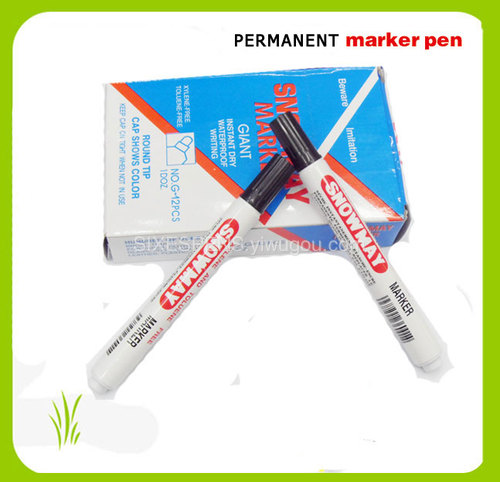 snowman permanent marker pen , snowmay marker pen 