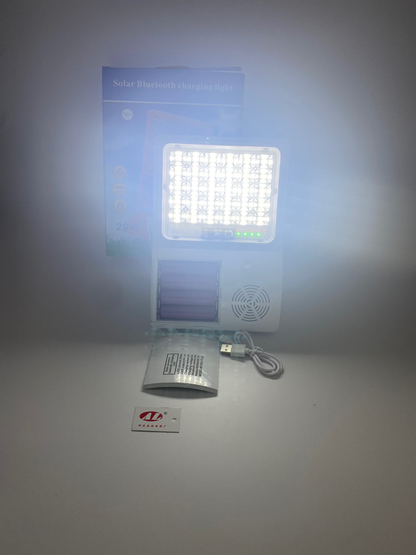 Solar Ultra-Bright Table Lamp Multi-Function Bluetooth Speaker Lamp Chargable Mobile Phone Electric Light Outdoor Camping Tent Camping Light Solar Ultra-Bright Table Lamp Multi-Function Bluetooth Speaker Lamp Chargable Mobile Phone Electric Light Outdoor Camping Tent Camping Light