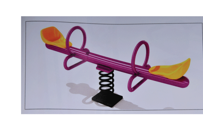 Double seesaw kindergarten double rocking horse playground equipment, indoor and outdoor children seesaw toys Double seesaw kindergarten double rocking horse playground equipment, indoor and outdoor children seesaw toys