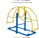 Double vertical seesaw seesaw double rocking horse equipment for indoor and outdoor playground kindergarten seesaw