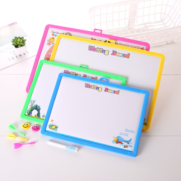 Factory Direct Sales Creative Style Darts Double-Sided Children Drawing Board Baby Educational Toys Early Education Tools