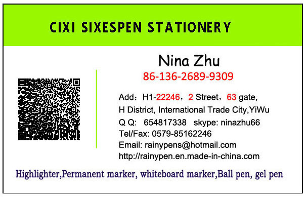 Permanent  marker pen , 12pcs/box， stationery ， jumbo