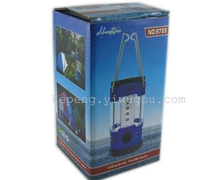 9789 12LED tent camping lamp lamp super bright lights battery Lantern camping light