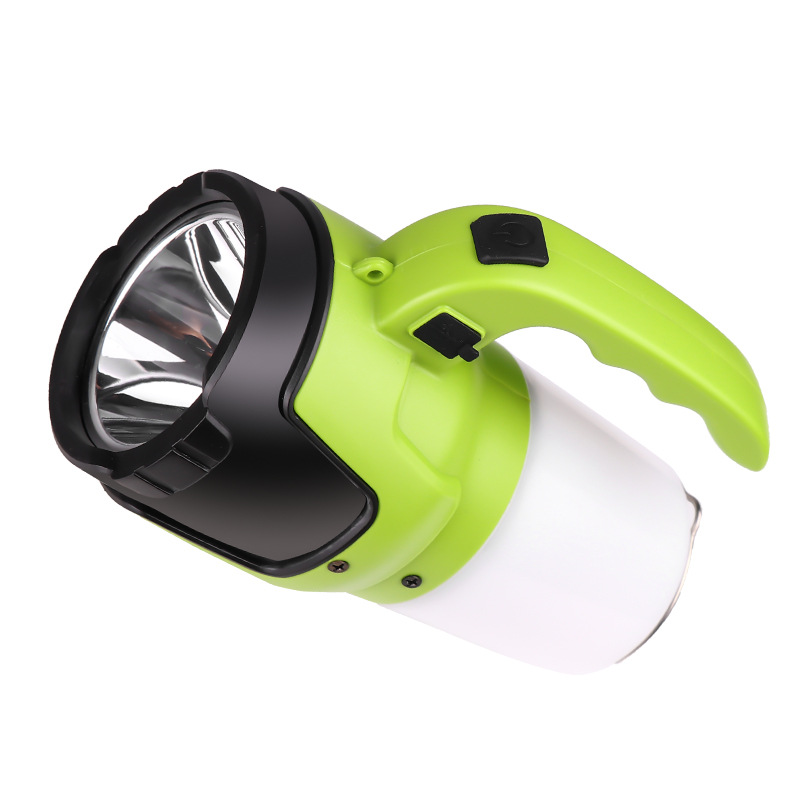 Cross-Border New Arrival Led Strong Light Portable Camping Light Built-in Battery USB Charging Portable Outdoor Work Light with Hook