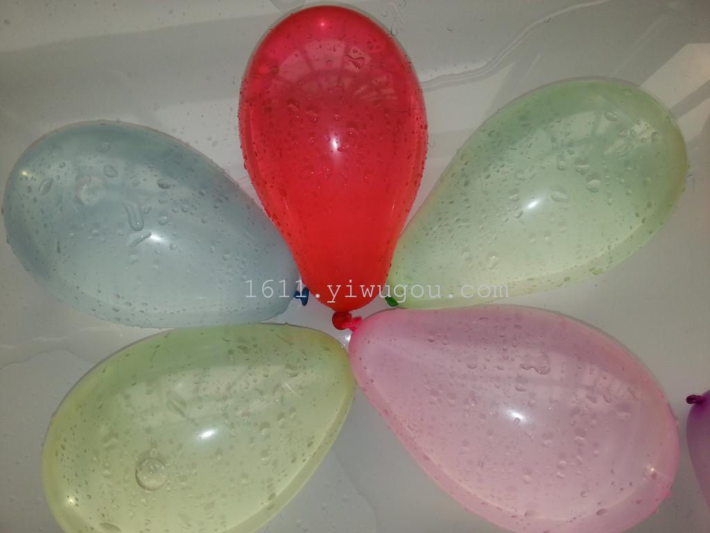 No. 3 Natural Latex Multi-Color Large Water Ball Apple Darts Dart Water Gun Gun No. 3 Balloon