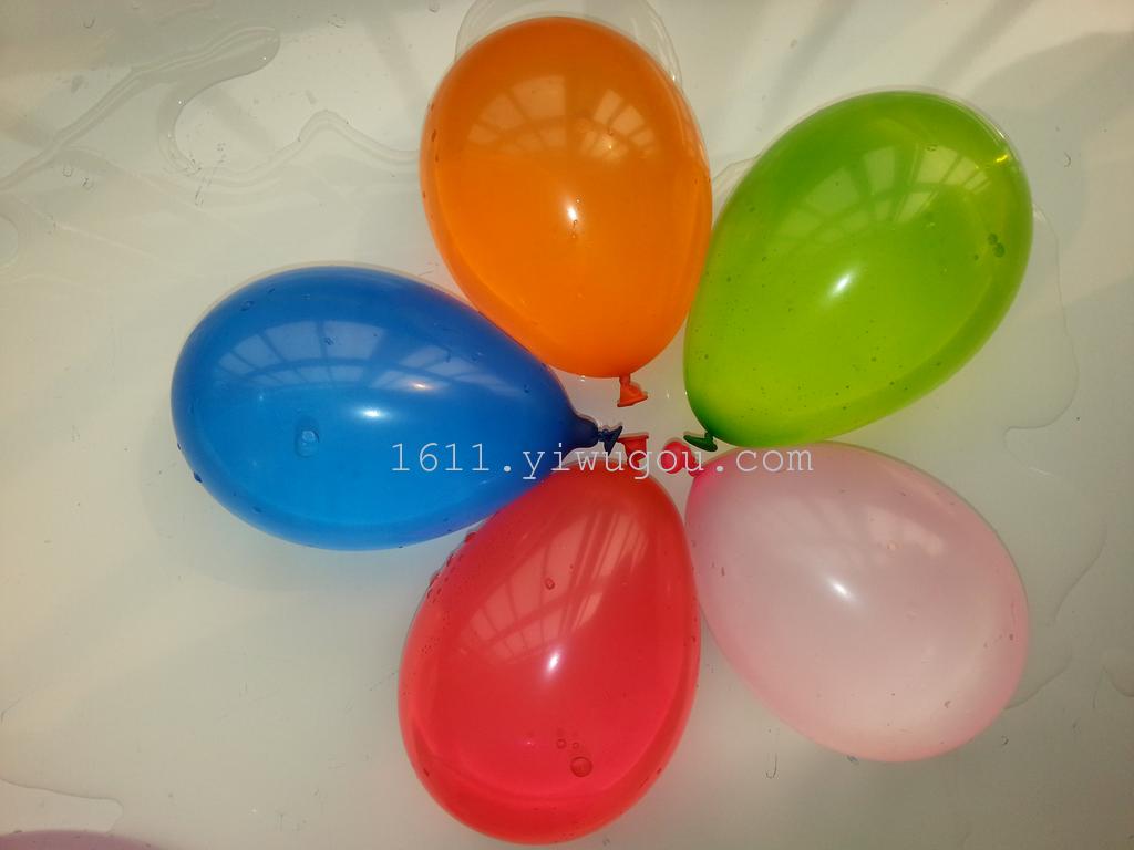 No. 3 Natural Latex Multi-Color Large Water Ball Apple Darts Dart Water Gun Gun No. 3 Balloon