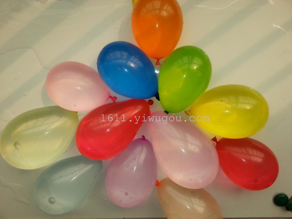No. 3 Natural Latex Multi-Color Large Water Ball Apple Darts Dart Water Gun Gun No. 3 Balloon
