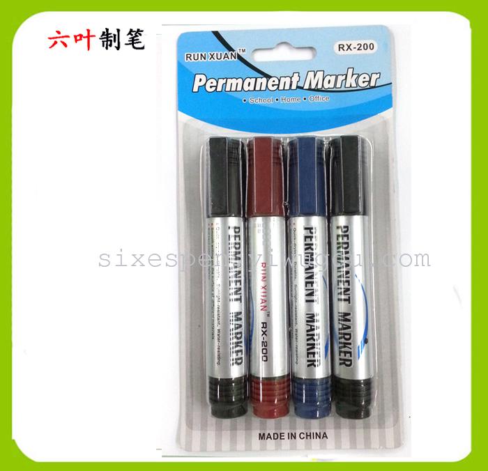 4pcs permanent marker pen set 4pcs permanent marker pen set