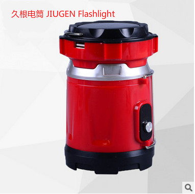 Super bright LED camping light hurricane lamp multifunctional telescopic solar energy camping light