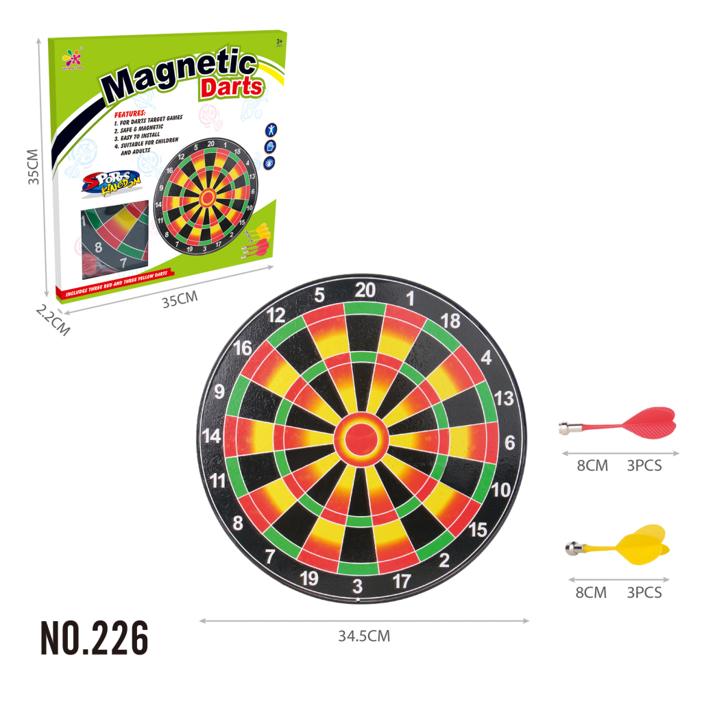 Magnetic Darts 35 Children&#039;s Toy Safety Household Double-Sided Professional Entertainment Flying Target Cross-Border New