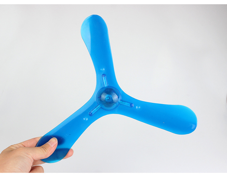 Luminous Triangle Return Darts Children's Day Gift Outdoor Sports Toys Boomerang Rotating Frisbee