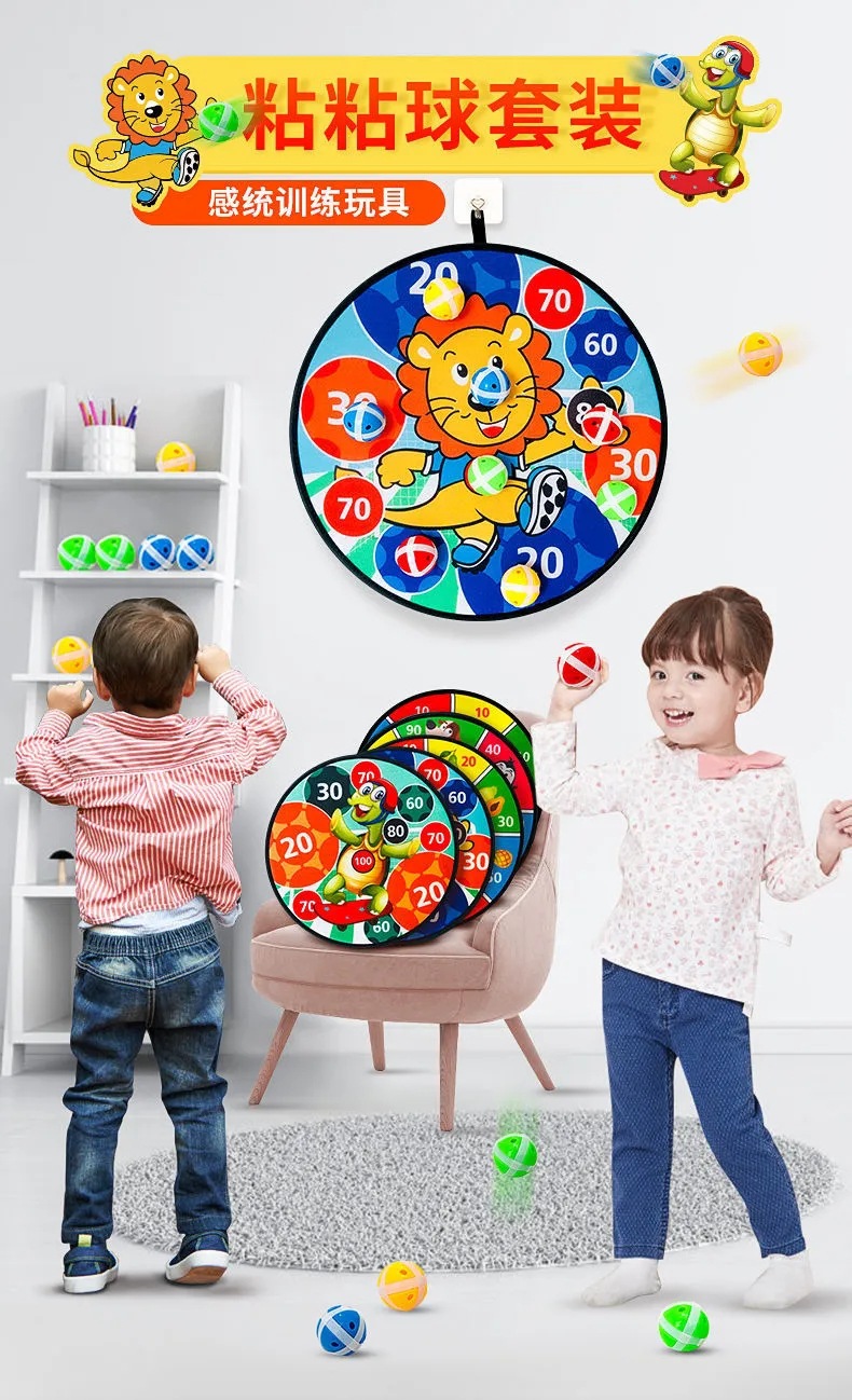 Cross-Border Amazon Children's Darts Sticky Ball Target Throwing Sticky Ball Toy Parent-Child Sucker Sticky Ball Cross-Border Amazon Children's Darts Sticky Ball Target Throwing Sticky Ball Toy Parent-Child Sucker Sticky Ball