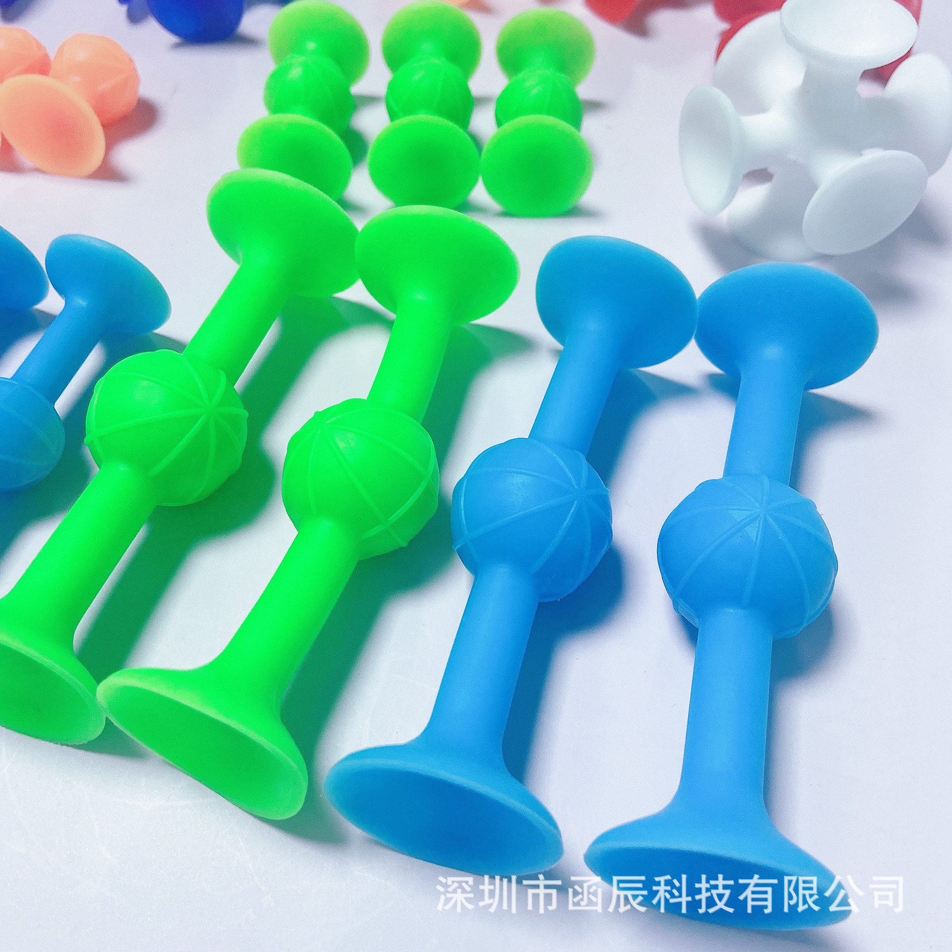 Cross-Border Hot Selling Interactive Darts Sucker Variety Luscious Suctions Glue Soft Building Blocks Sticky Music Children's Educational Toys