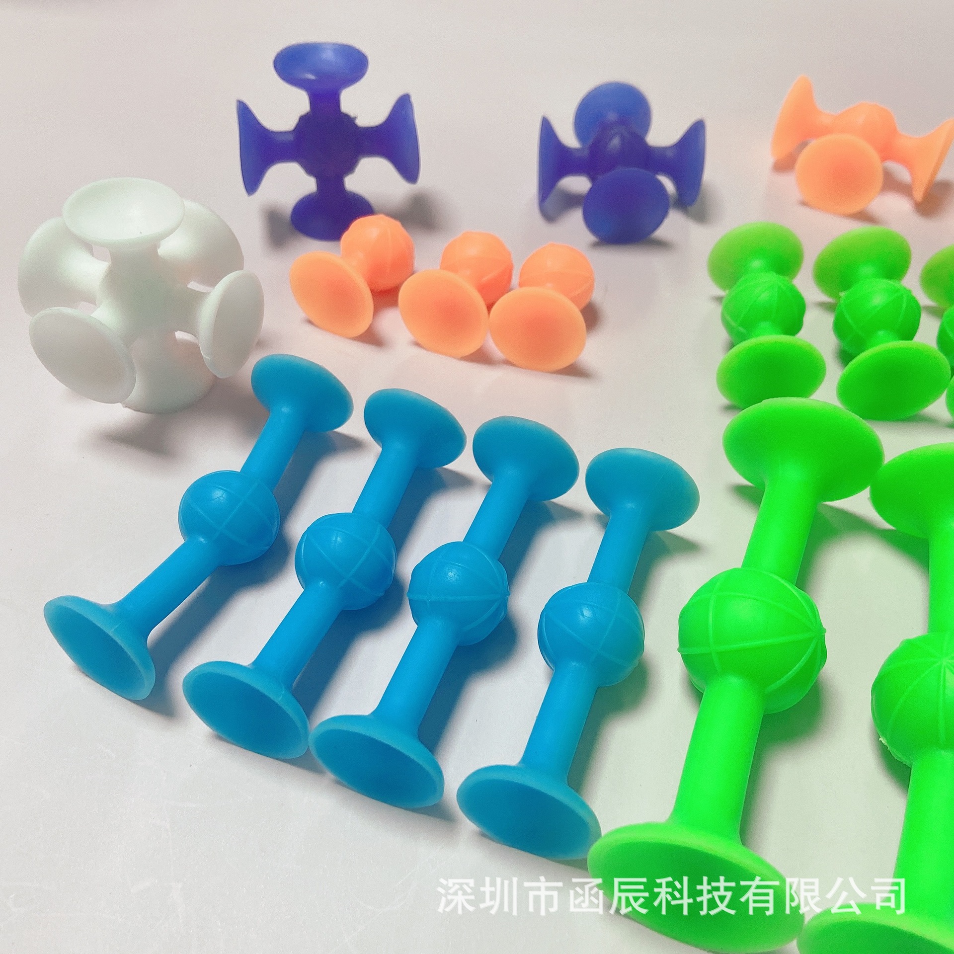 Cross-Border Hot Selling Interactive Darts Sucker Variety Luscious Suctions Glue Soft Building Blocks Sticky Music Children's Educational Toys