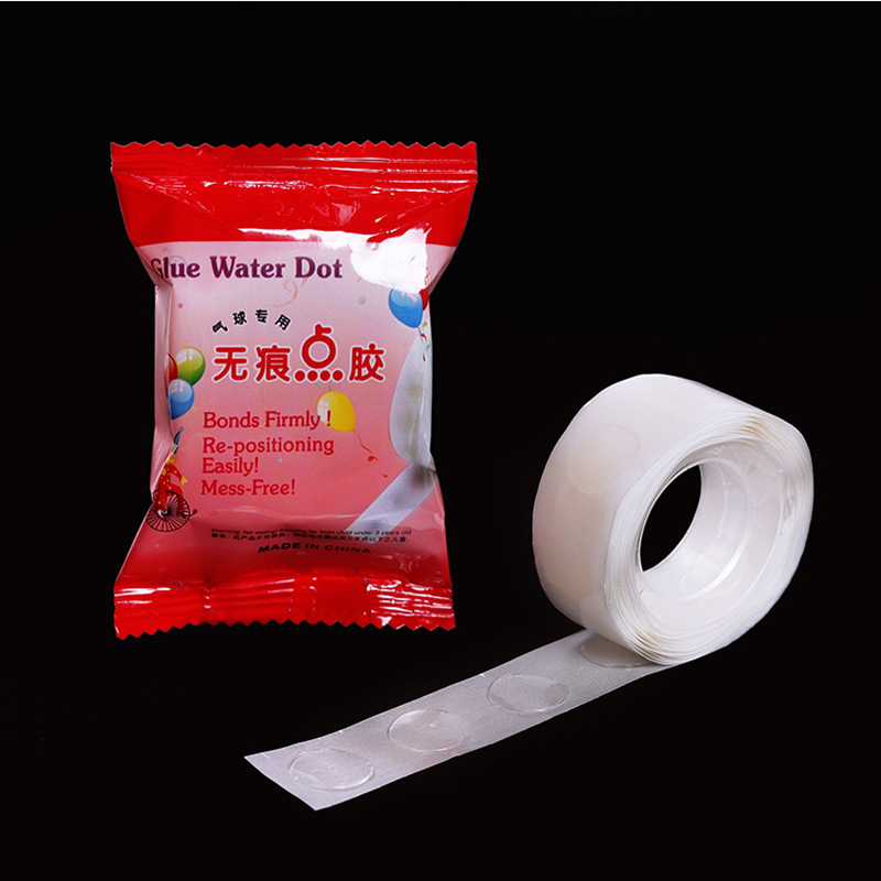 Wedding Supplies Balloon Decoration Accessories Tape Household Double-Sided Transparent DIY Decorative Balloon Dispensing Point Tape Wedding Supplies Balloon Decoration Accessories Tape Household Double-Sided Transparent DIY Decorative Balloon Dispensing Point Tape