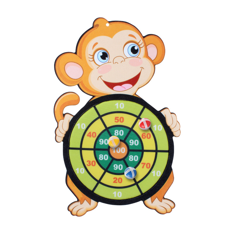 Spot Cross-Border Children&#039;s Darts Target Plate Target Sticky Ball Suction Cup Sticky Throwing Baby Parent-Child Toys