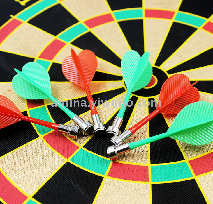 Darts board set with magnetic double-sided darts target magnet target toy darts board for parents and children