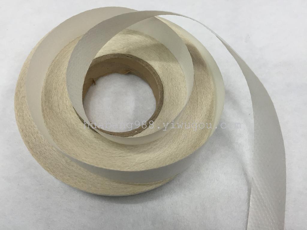 Double-sided tape, mesh lining, hot-melt omentum