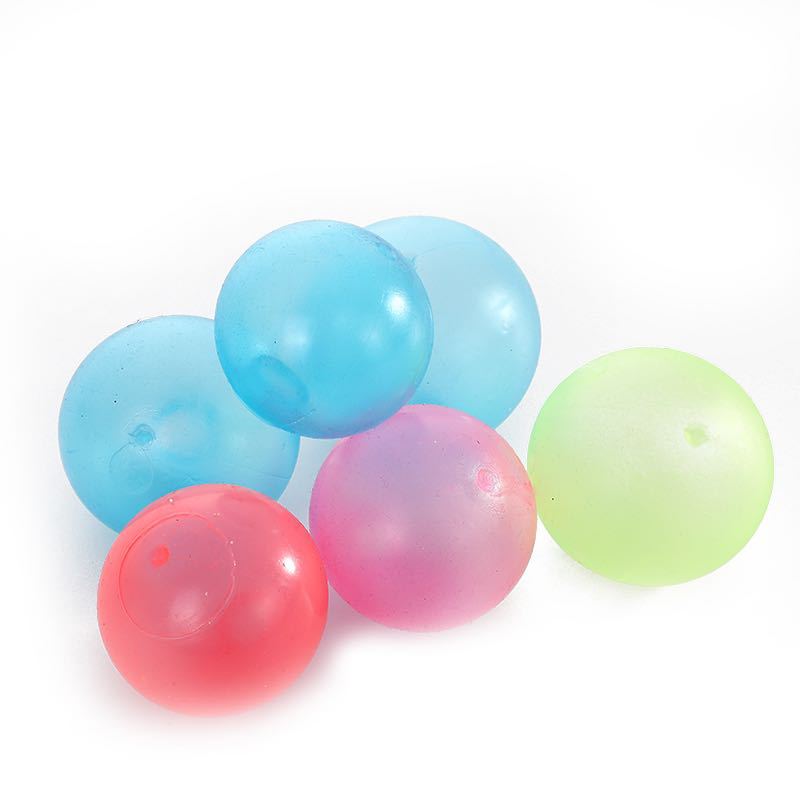 Tiktok Luminous Sticky Ball Sticky Wall Ball Decompression Vent Ball Tpr Interactive Ceiling Ball Children Darts Sticky Ball