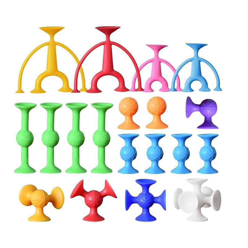 Cross-Border Amazon Hot Sale Luscious Suctions Darts Sucker Toys Sticky Sucker Puzzle Splicing Toy Suction Stick