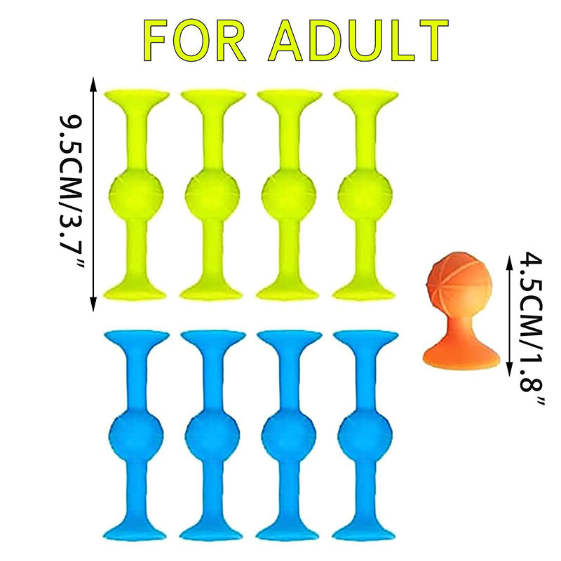 Cross-Border Amazon Hot Sale Luscious Suctions Darts Sucker Toys Sticky Sucker Puzzle Splicing Toy Suction Stick