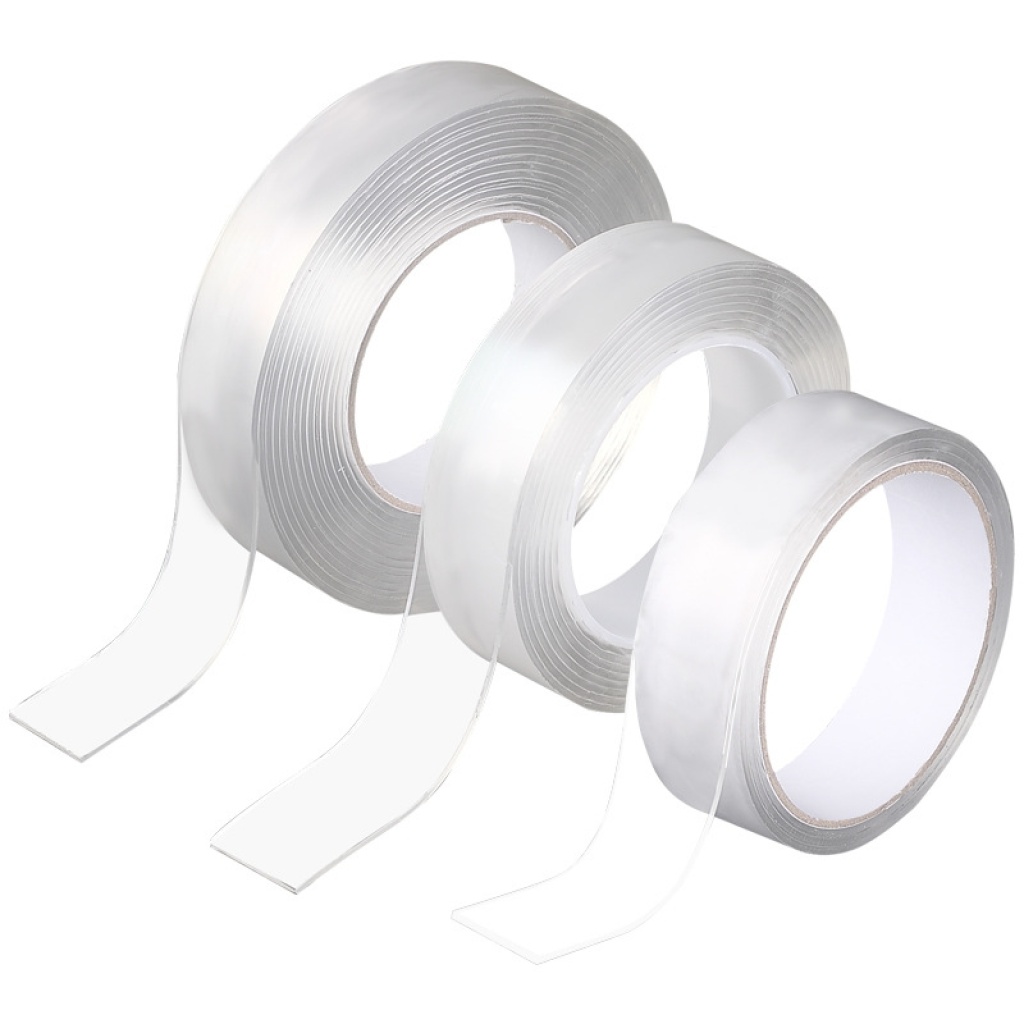 Transparent Nano Adhesive Seamless Double-Sided Tape Non-Slip Washable Magic Adhesive Thickened Acrylic Adhesive Magic Tape Transparent Nano Adhesive Seamless Double-Sided Tape Non-Slip Washable Magic Adhesive Thickened Acrylic Adhesive Magic Tape