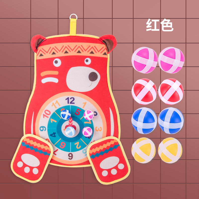 Sticky ball Douyin the same parent-child Sticky ball Sticky ball indoor sports children Darts target Sticky ball plate