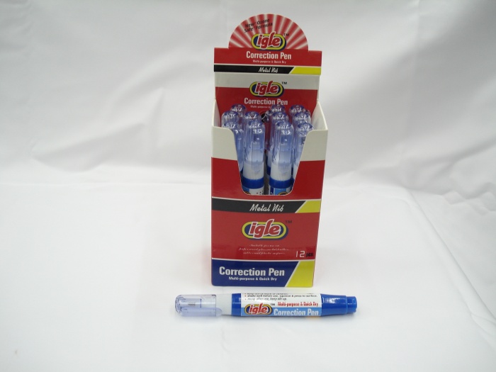 Factory direct wholesale type metal correction liquid correction fluid pen