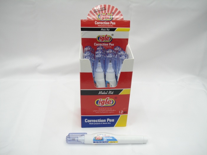 Factory direct wholesale type metal correction liquid correction fluid pen
