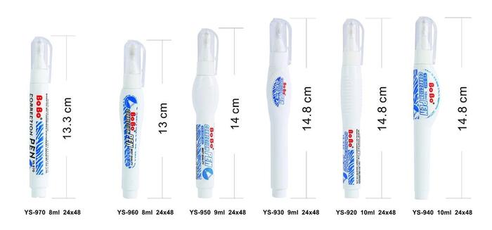 BOBO Bo Po correction fluid 20 ml with not drying