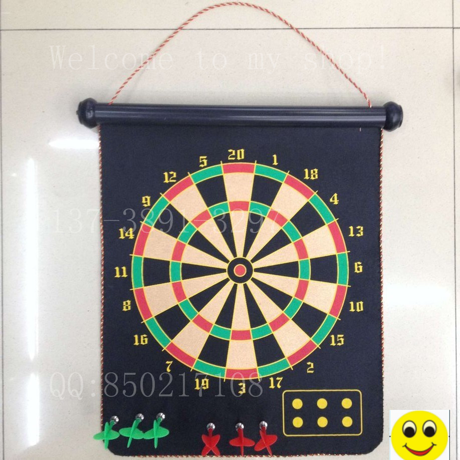 Magnetic darts board can hang fitness puzzle entertainment leisure double - sided darts board