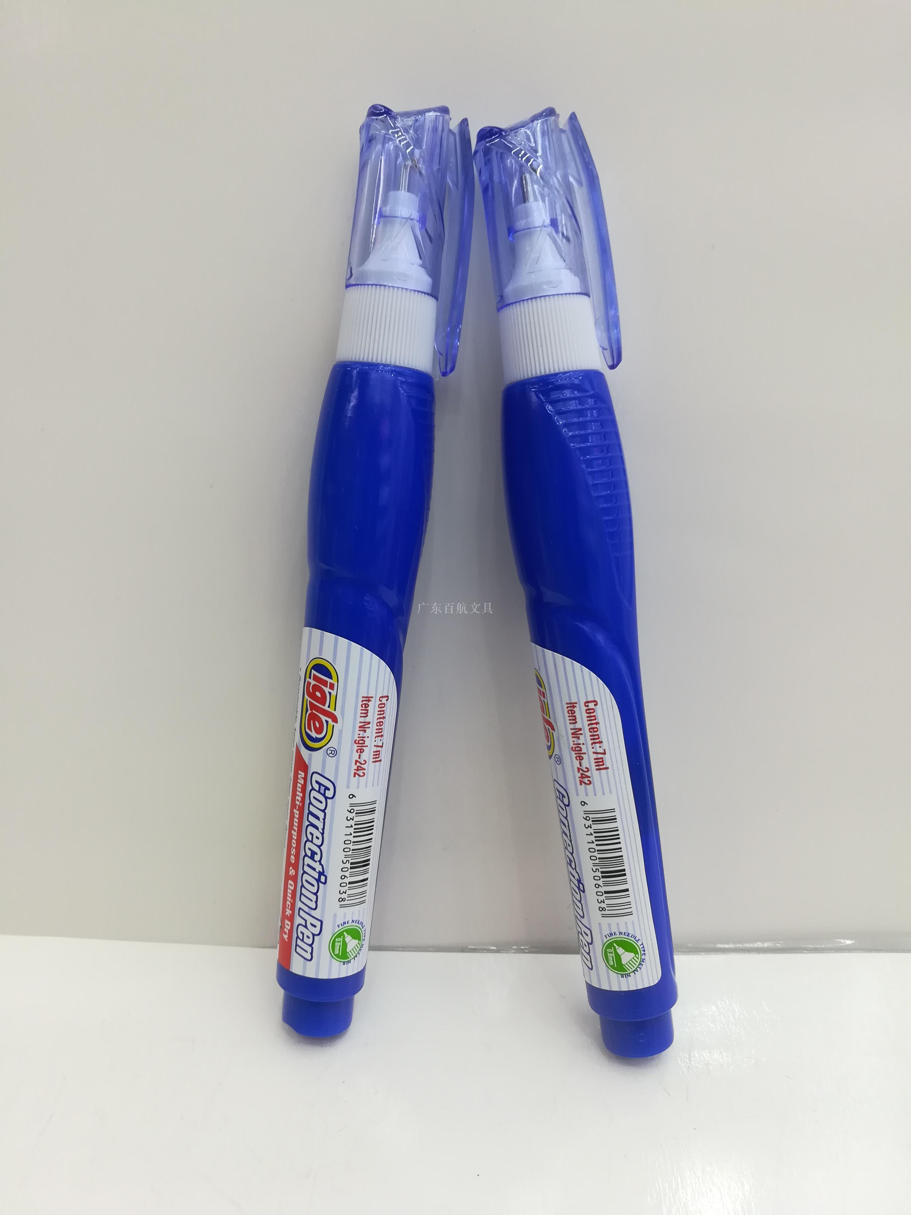 IGLE correction fluid white correction fluid 7ML steel head