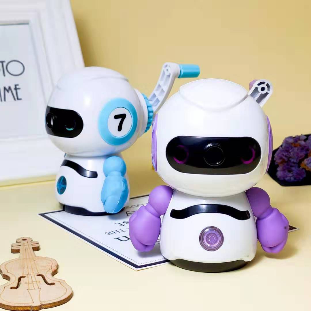 Creative Robot Modeling Pencil Sharpener Student Pencil Penknife Automatic Pen Input Pencil Shapper Hand Crank Pencil Sharpener Creative Robot Modeling Pencil Sharpener Student Pencil Penknife Automatic Pen Input Pencil Shapper Hand Crank Pencil Sharpener