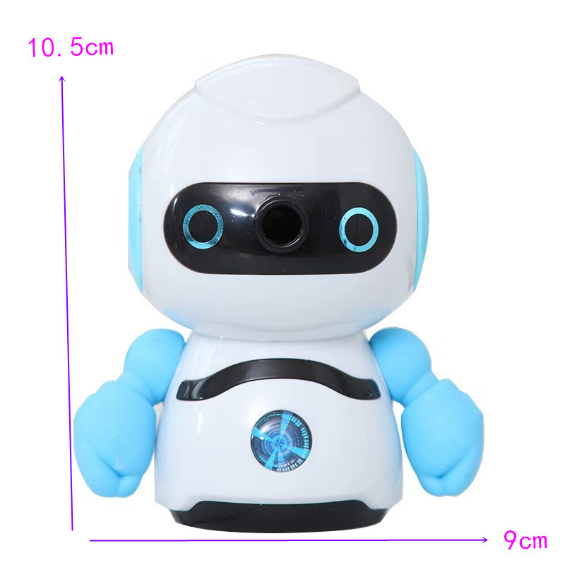 Creative Robot Modeling Pencil Sharpener Student Pencil Penknife Automatic Pen Input Pencil Shapper Hand Crank Pencil Sharpener Creative Robot Modeling Pencil Sharpener Student Pencil Penknife Automatic Pen Input Pencil Shapper Hand Crank Pencil Sharpener