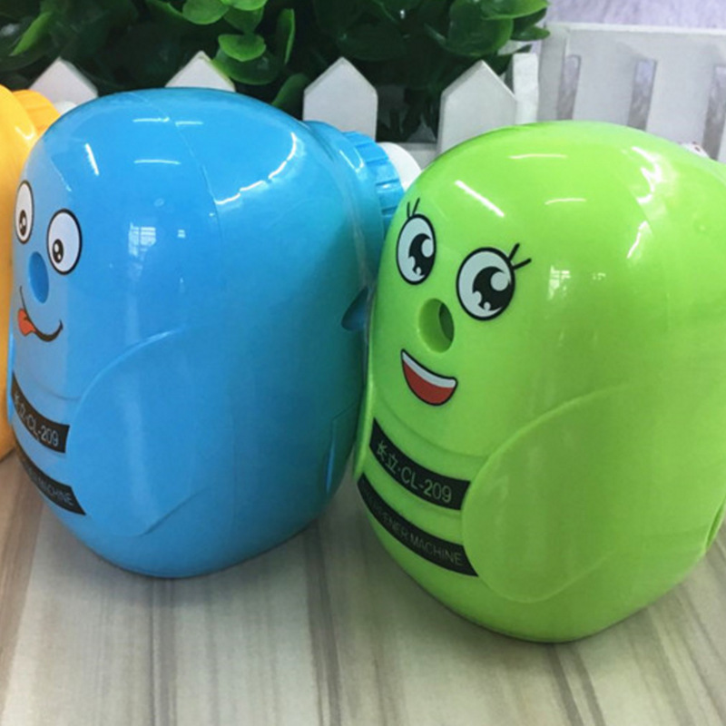 Manufacturer direct-selling cartoon bee automatically back and forth sharpener hand pencil sharpener