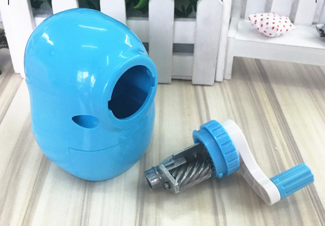 Manufacturer direct-selling cartoon bee automatically back and forth sharpener hand pencil sharpener
