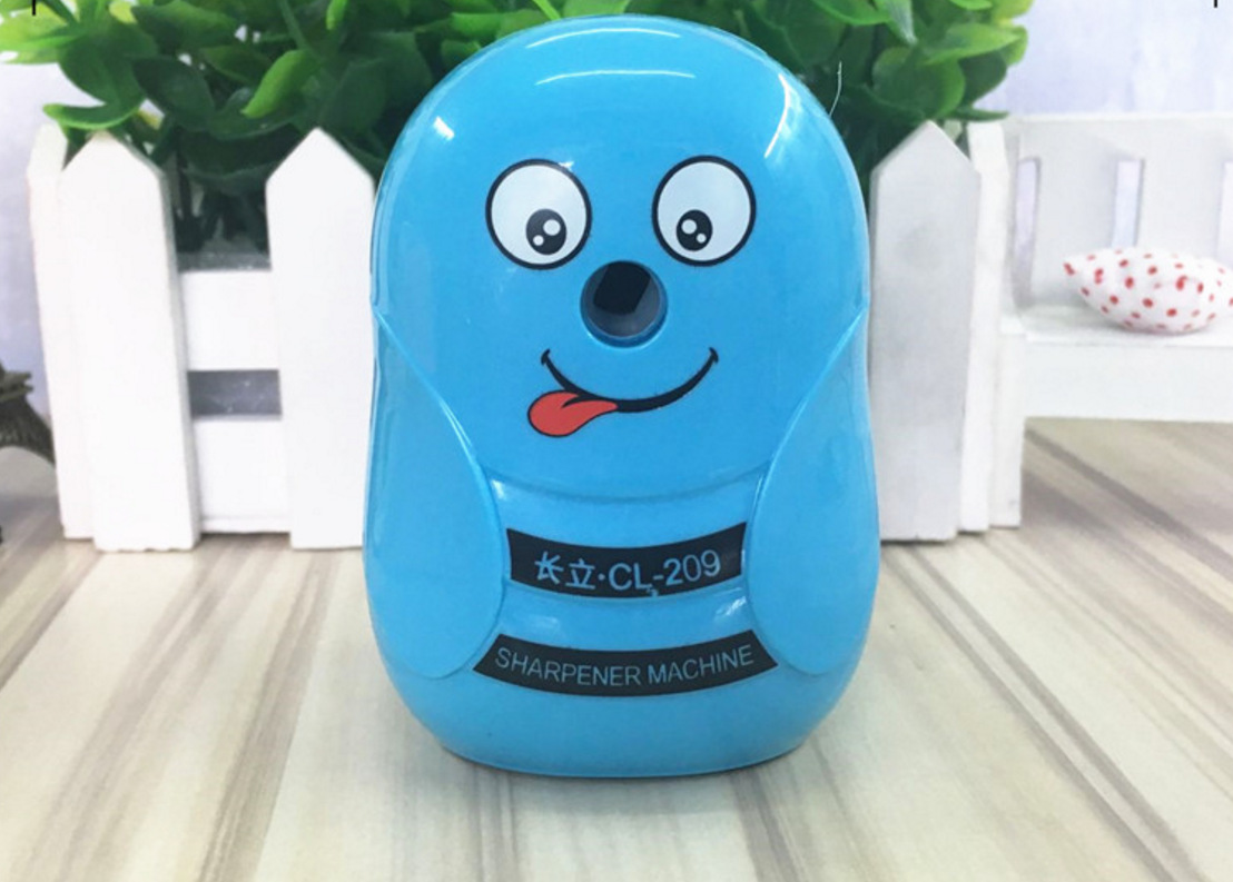 Manufacturer direct-selling cartoon bee automatically back and forth sharpener hand pencil sharpener