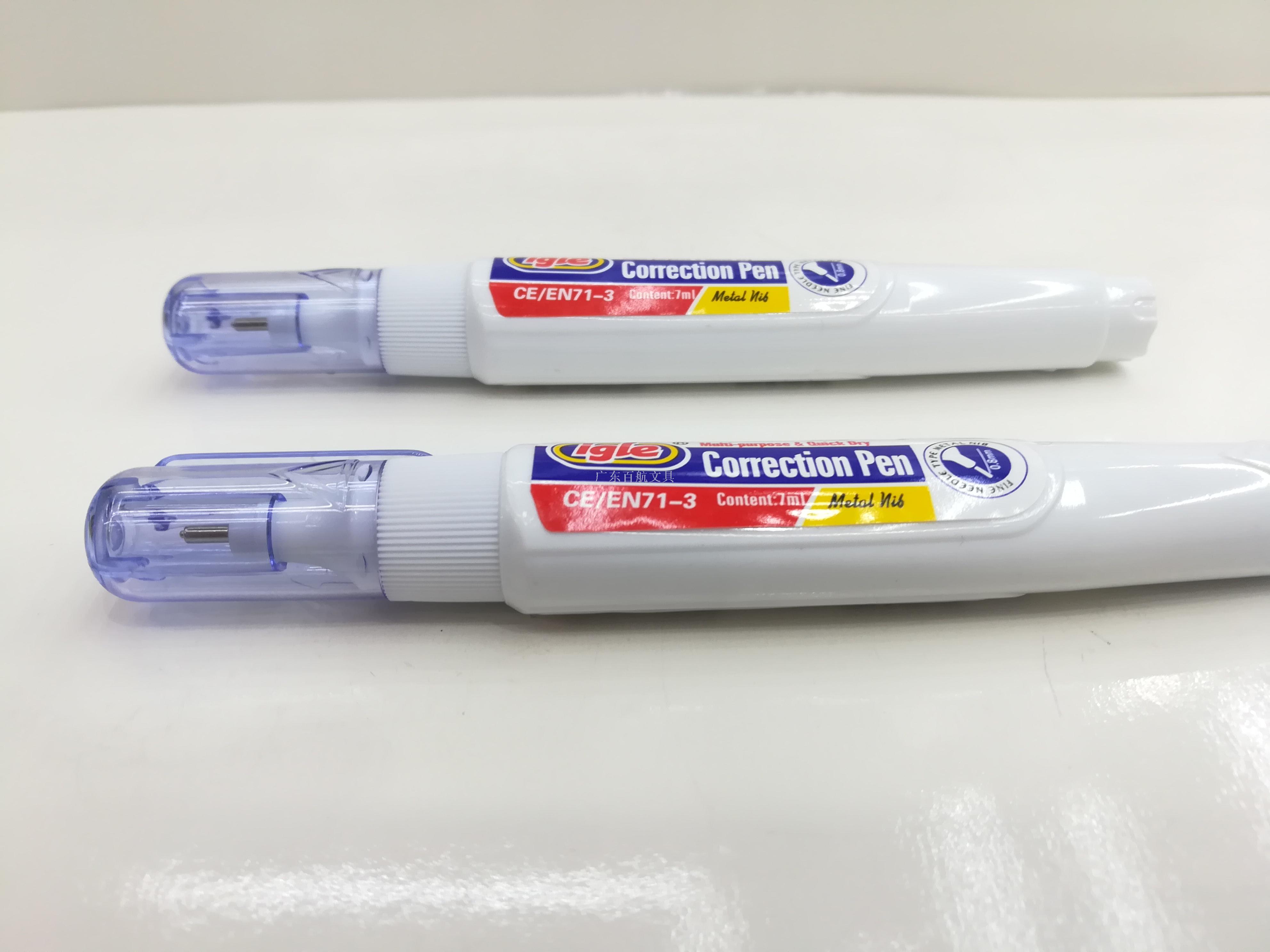 Igle-207 correction fluid 7ML steel head correction fluid Igle-207 correction fluid 7ML steel head correction fluid