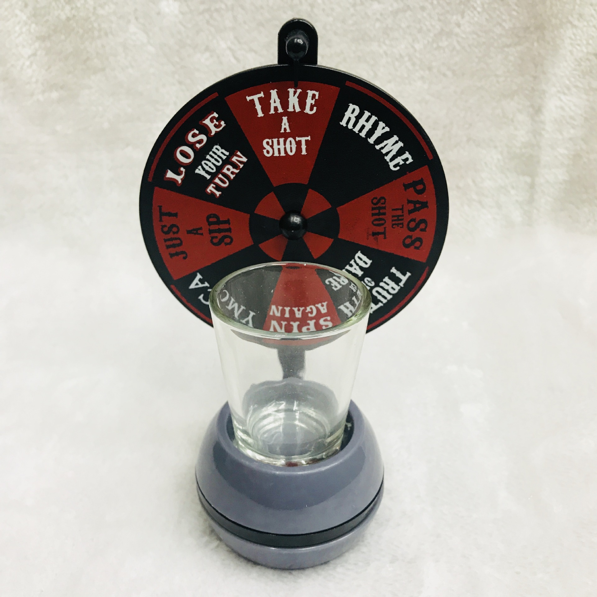 DARTS SHOT SET GAME mini desktop with magnetic dart glass GAME bar party.