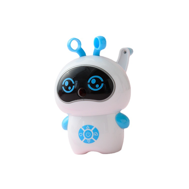 Cartoon Pencil Sharpener Children&#039;s Pencil Shapper Robot Pencil Sharpener Hand-Cranked Automatic Pencil Sharpener Penknife