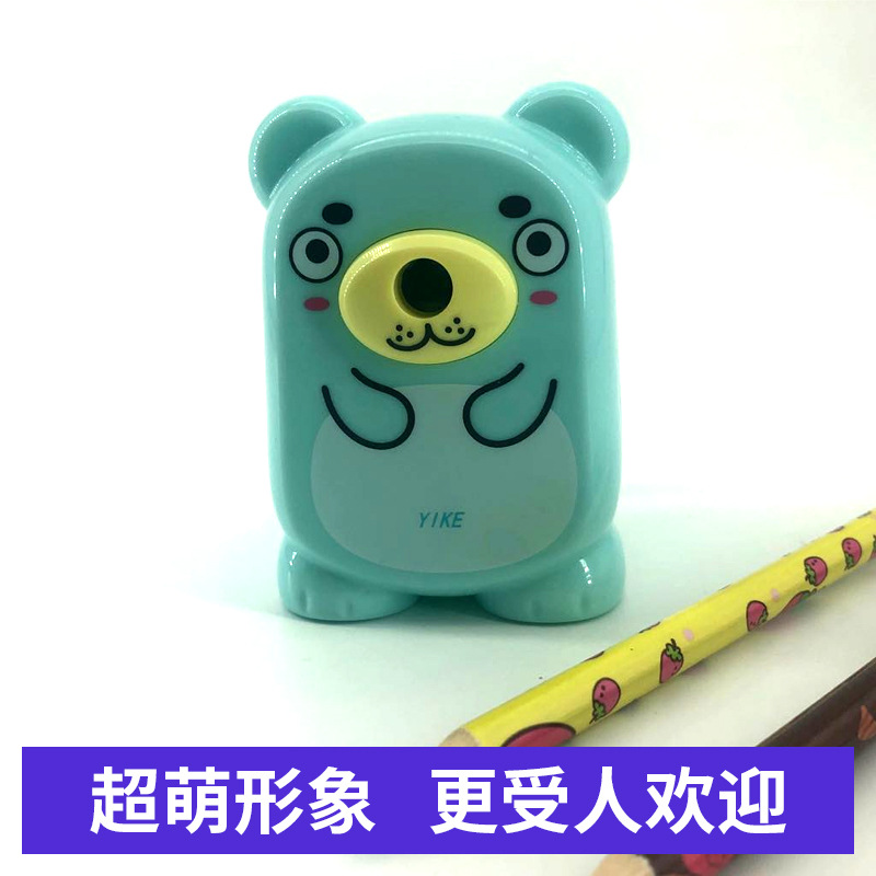 Wholesale New A930 Animal Home Pencil Shapper Cute Student Hand-Cranked Pencil Sharpener Cartoon Bear Stationery Wholesale New A930 Animal Home Pencil Shapper Cute Student Hand-Cranked Pencil Sharpener Cartoon Bear Stationery