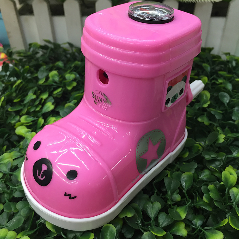 Creative shoe sculpt hand pencil sharpener for students Creative shoe sculpt hand pencil sharpener for students