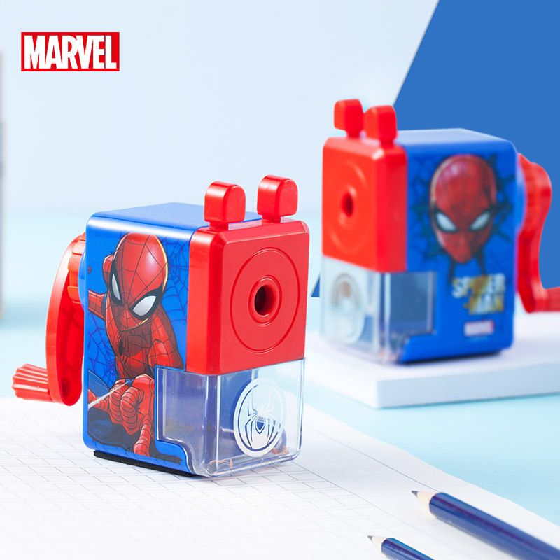 2021 New Marvel Pencil Sharpener Style Hand-Cranked Pencil Shapper Fashion Style Pencil Sharpener Pencil Sharpener