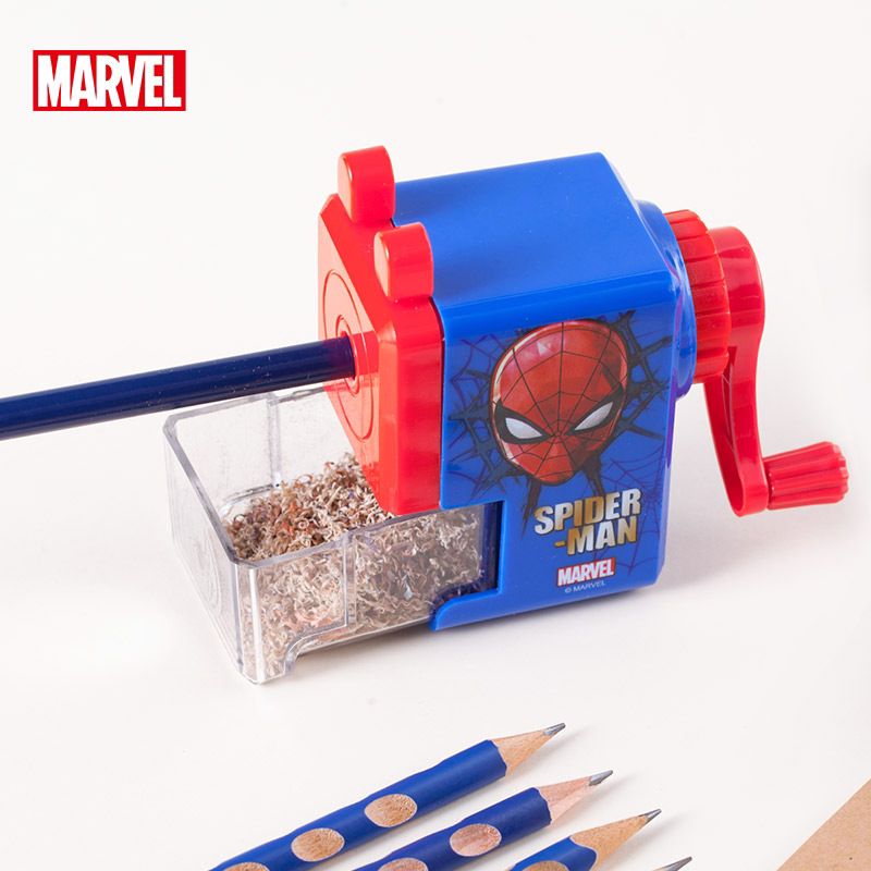 2021 New Marvel Pencil Sharpener Style Hand-Cranked Pencil Shapper Fashion Style Pencil Sharpener Pencil Sharpener
