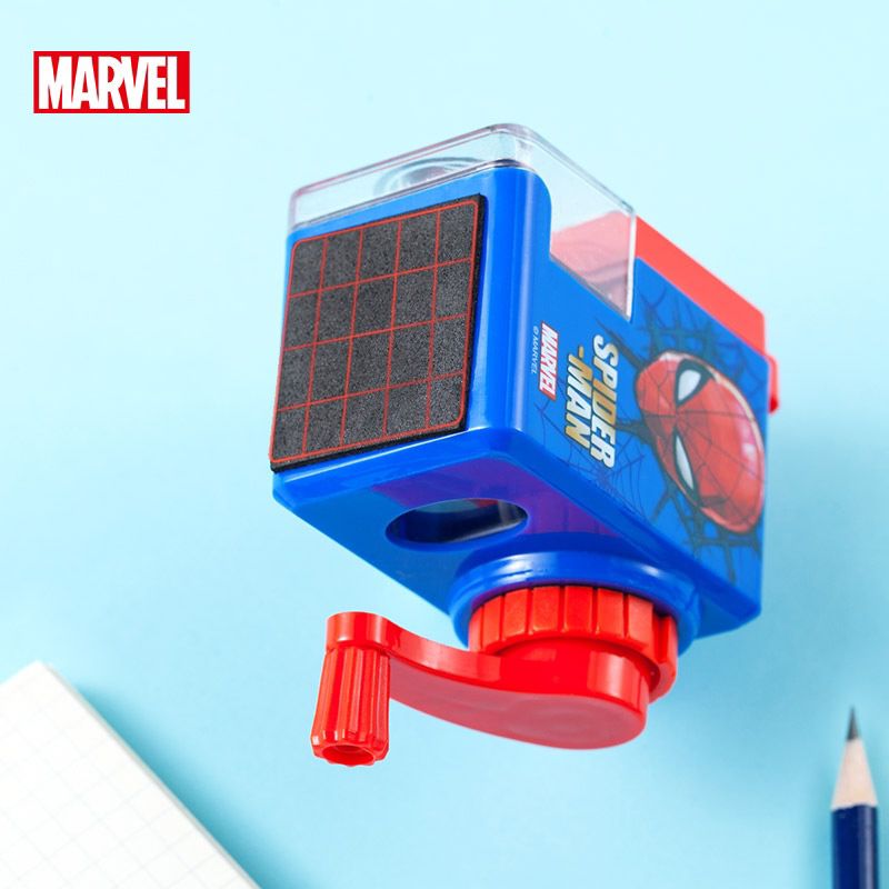 2021 New Marvel Pencil Sharpener Style Hand-Cranked Pencil Shapper Fashion Style Pencil Sharpener Pencil Sharpener